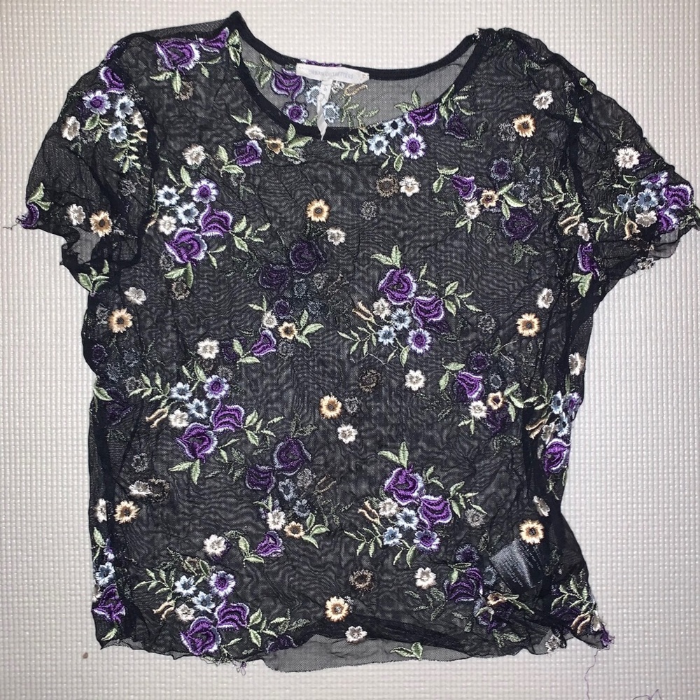 Urban Outfitters sheer tee shirt